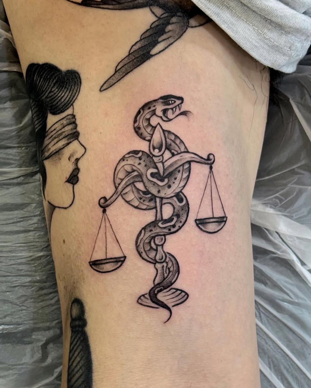Tattoo by @yun.maeng_ttt — black_and_grey, realism