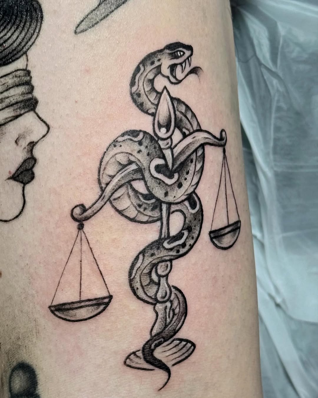 Tattoo by @yun.maeng_ttt — black_and_grey, realism
