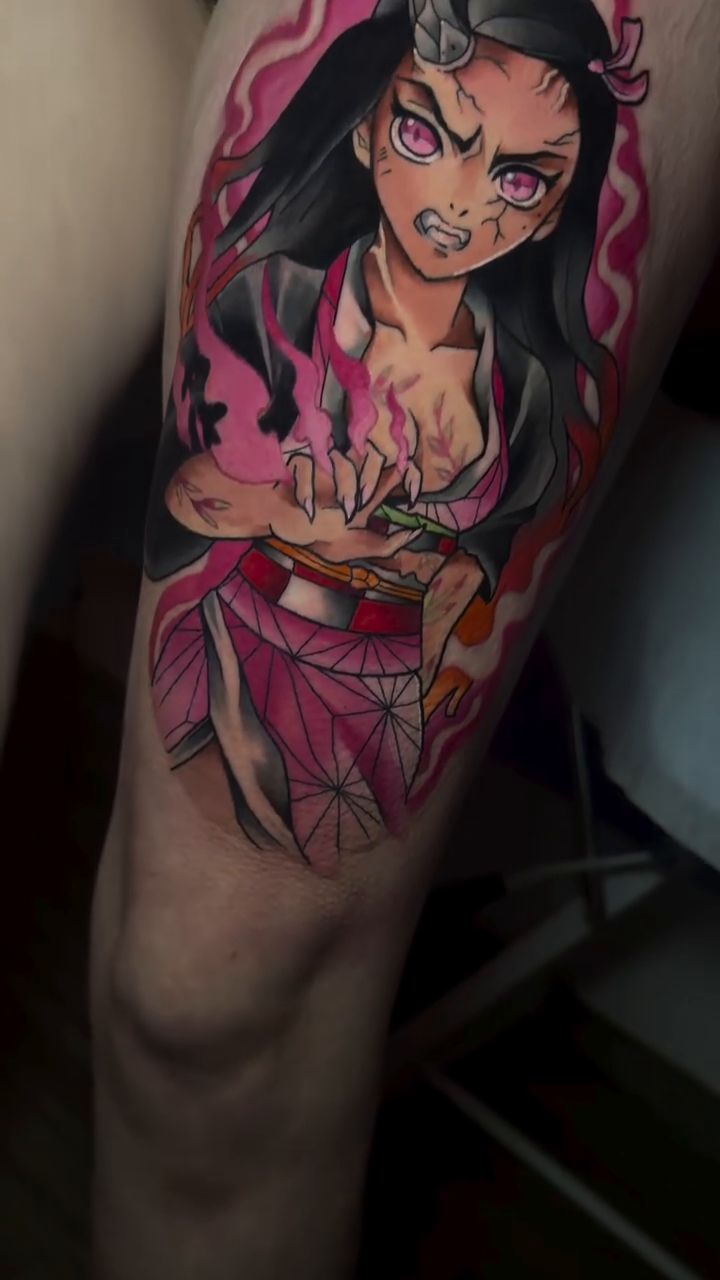 Tattoo by @xxsashafontainexx — anime
