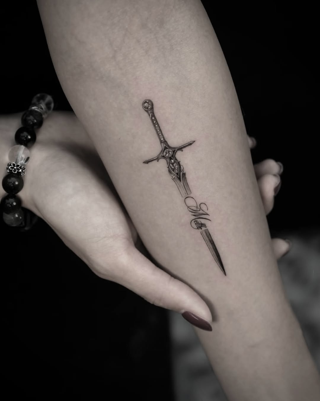 Tattoo by @tapz.zzz — fine_line, lettering_script