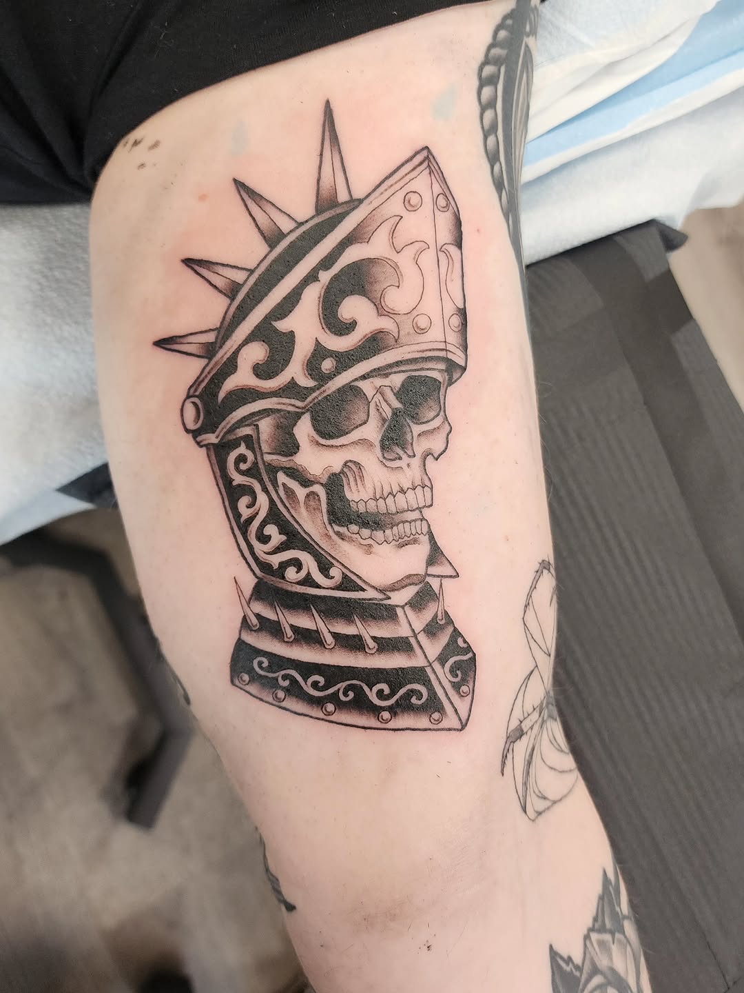 Tattoo by @kaylaalyak__ — blackwork, illustrative