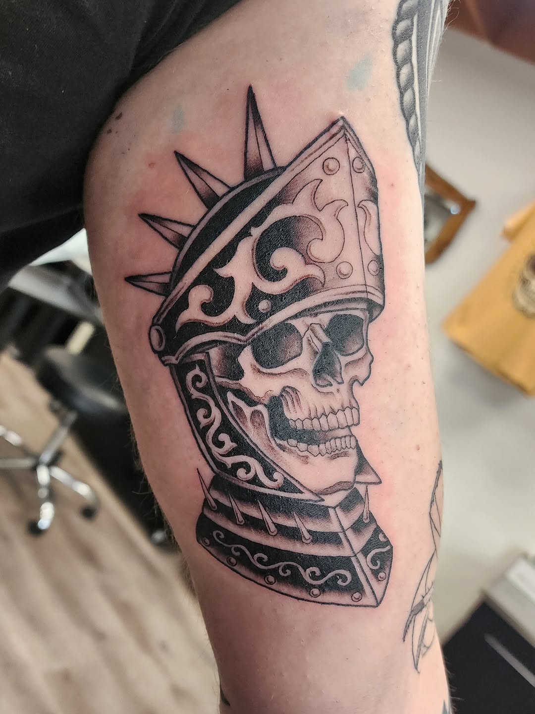 Tattoo by @kaylaalyak__ — blackwork, illustrative