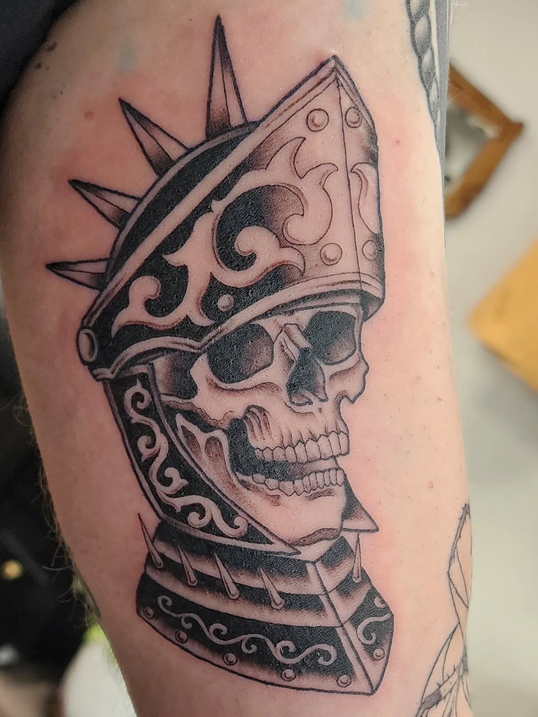 Tattoo by @kaylaalyak__ — blackwork, illustrative