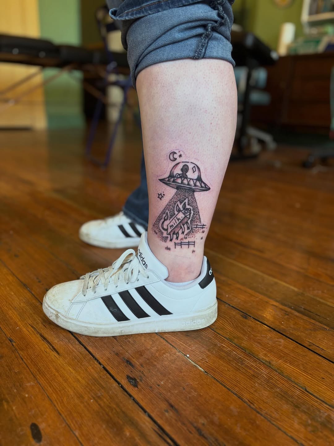 Tattoo by @easy_peezy_pokes โ ignorant, illustrative