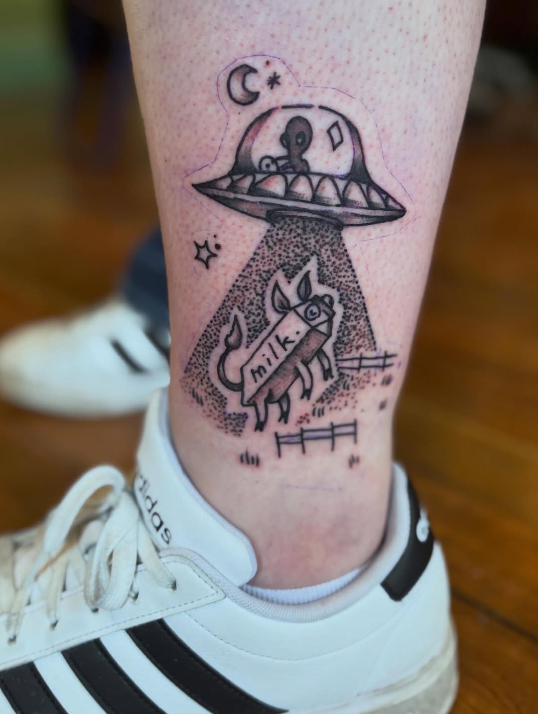 Tattoo by @easy_peezy_pokes โ ignorant, black_and_grey