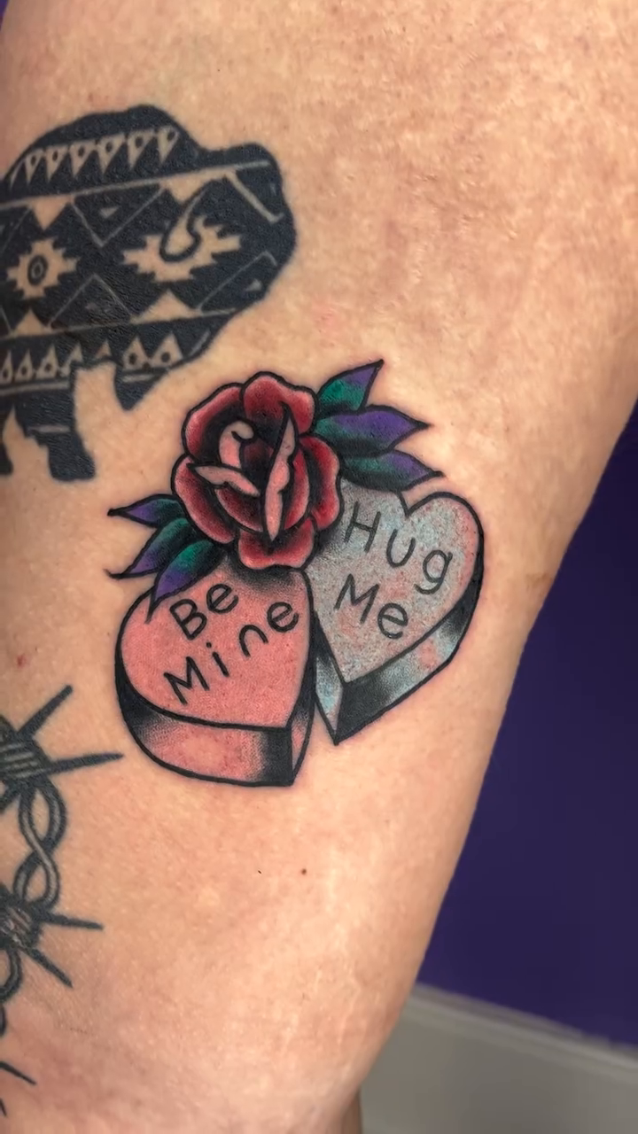 Tattoo by @berrysweettattoos — american_traditional, illustrative