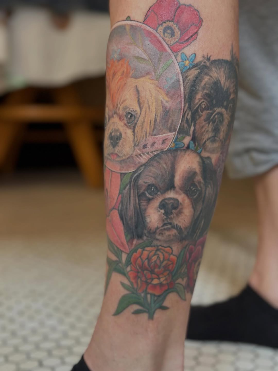 Tattoo by @sunflowergirltat2_ — realism, illustrative