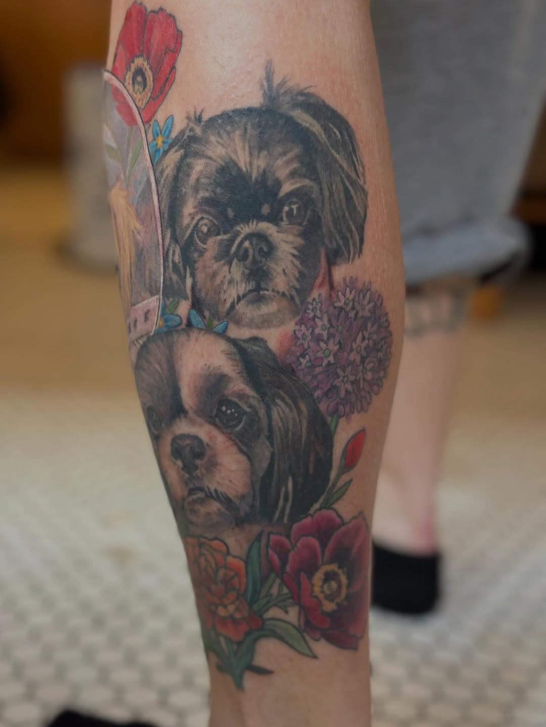 Tattoo by @sunflowergirltat2_ — realism, illustrative