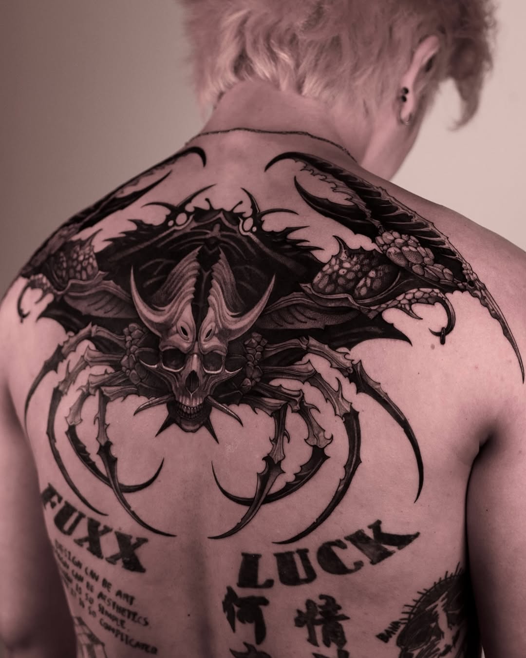 Tattoo by @47volt β dark_realism, blackwork