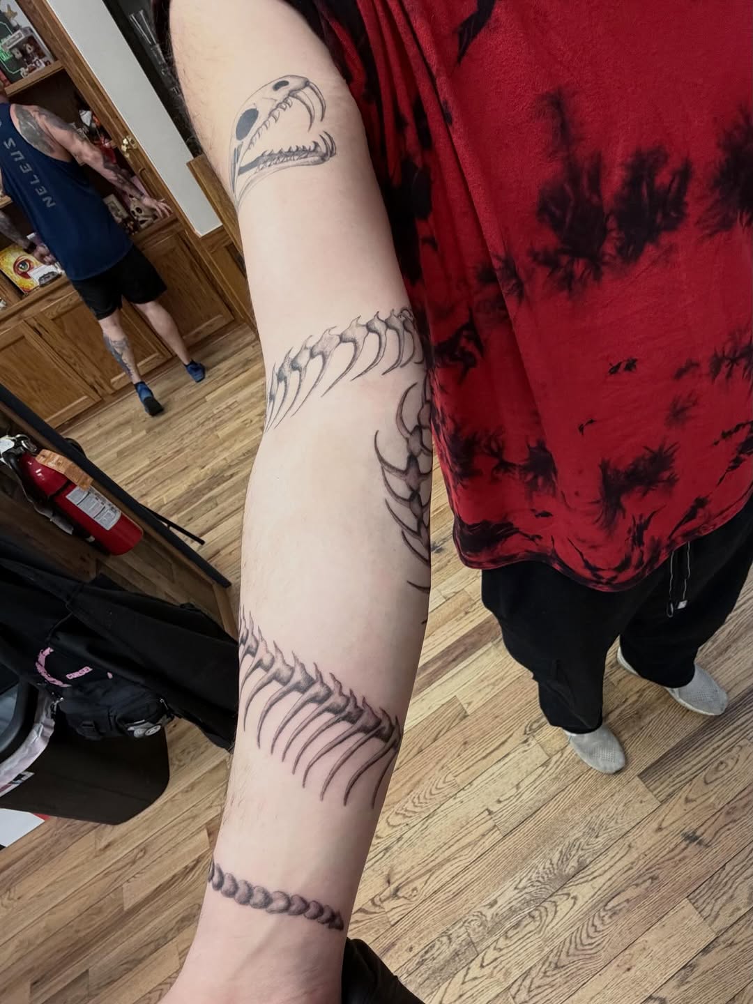 Tattoo by @tats_by_marie — black_and_grey