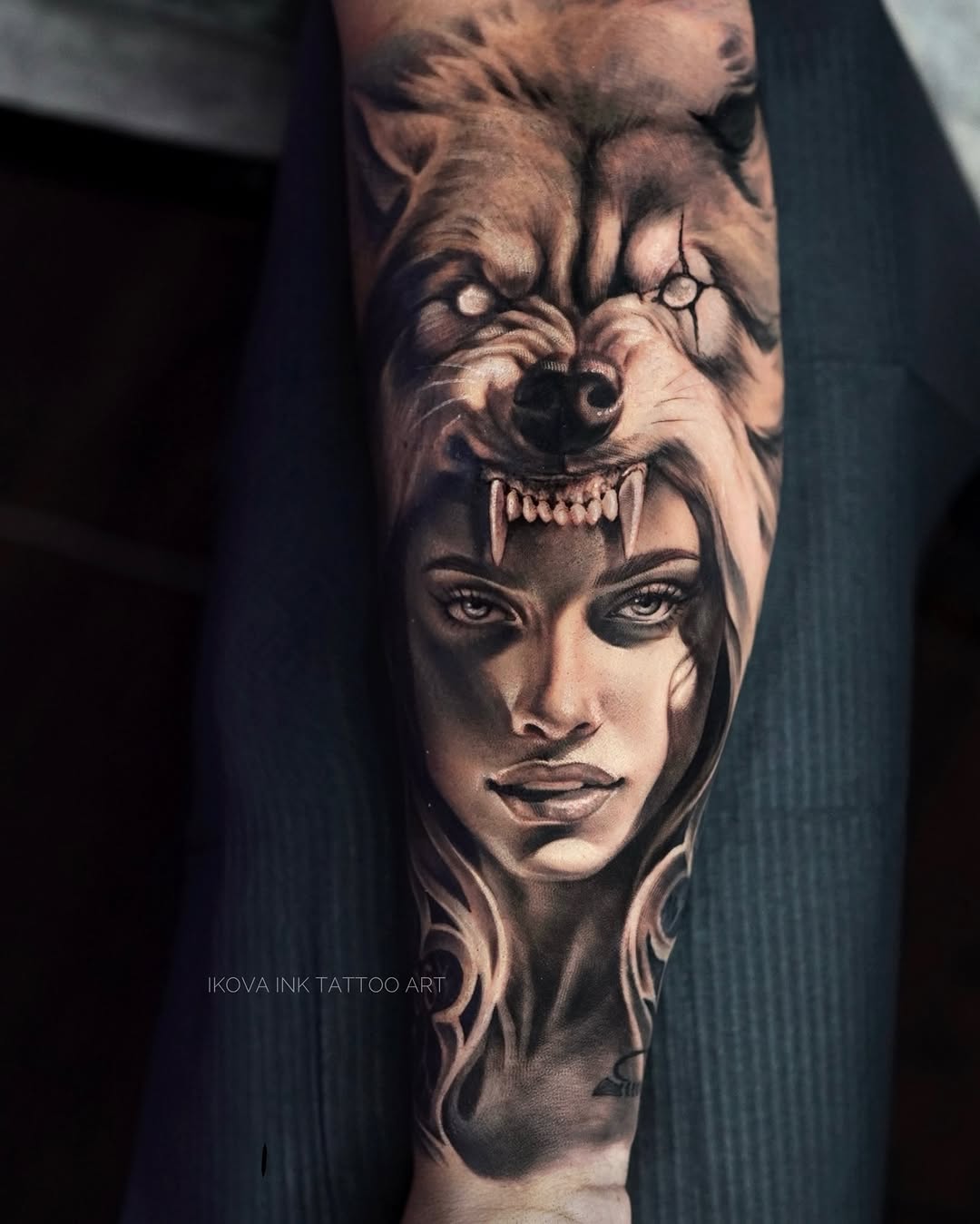 Tattoo by @ikova_ink β realism, dark_realism