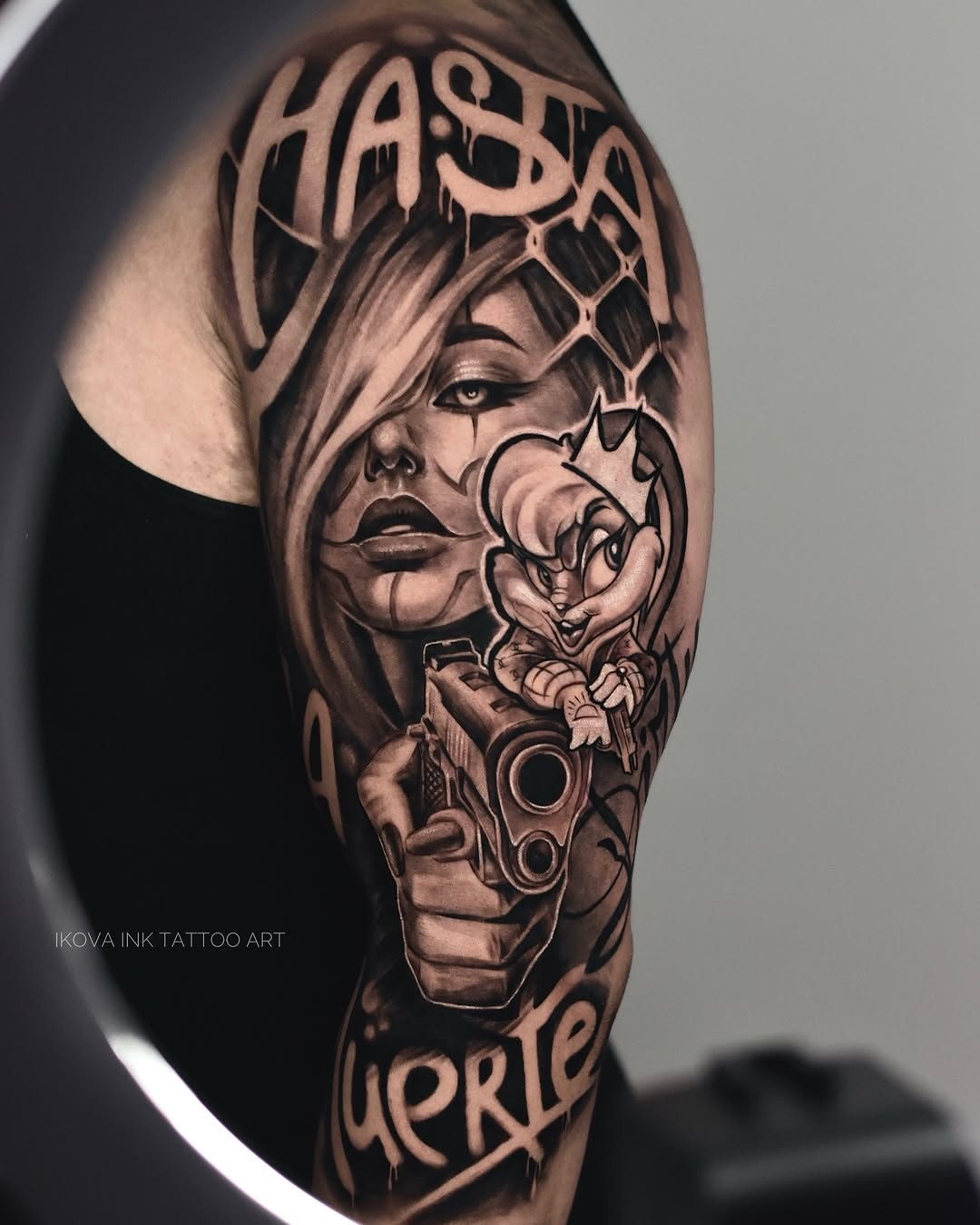 Tattoo by @ikova_ink β chicano, illustrative