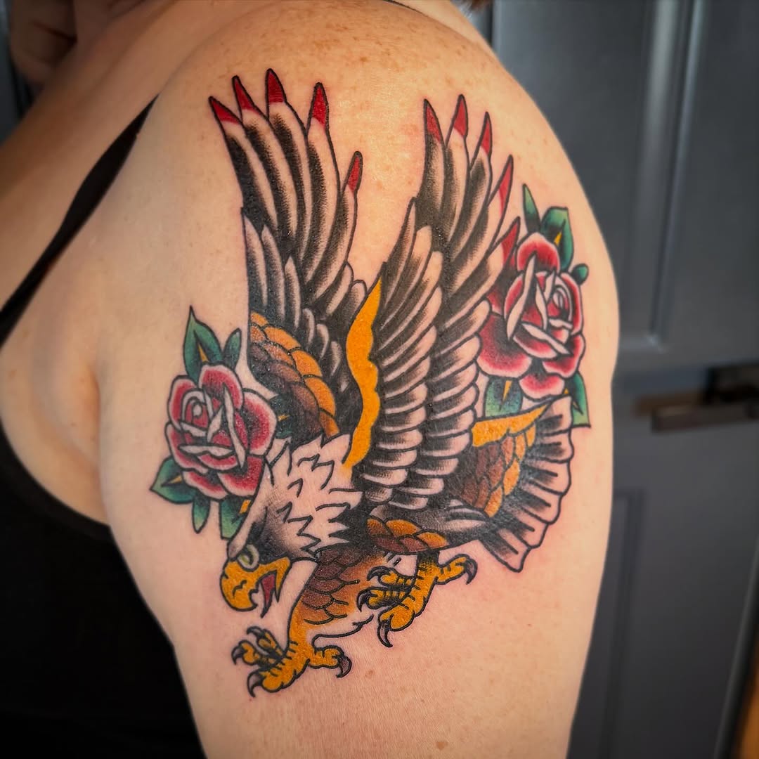 Tattoo by @mindy_fach_tattoo — american_traditional
