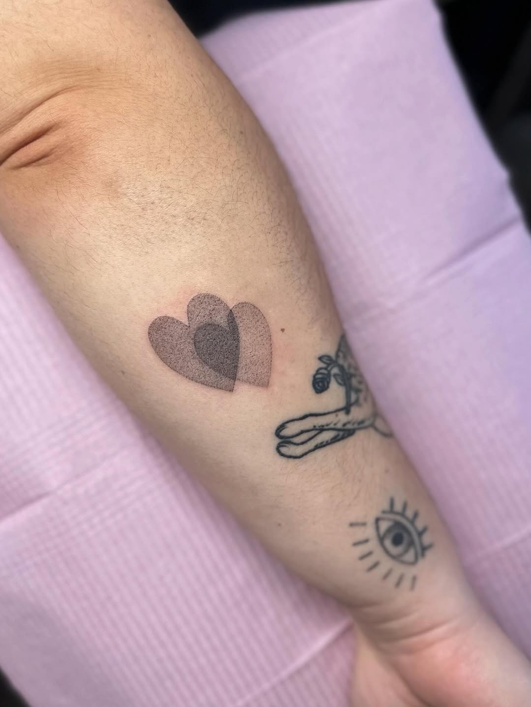 Tattoo by @crybaby.inked.pdx — dotwork, illustrative