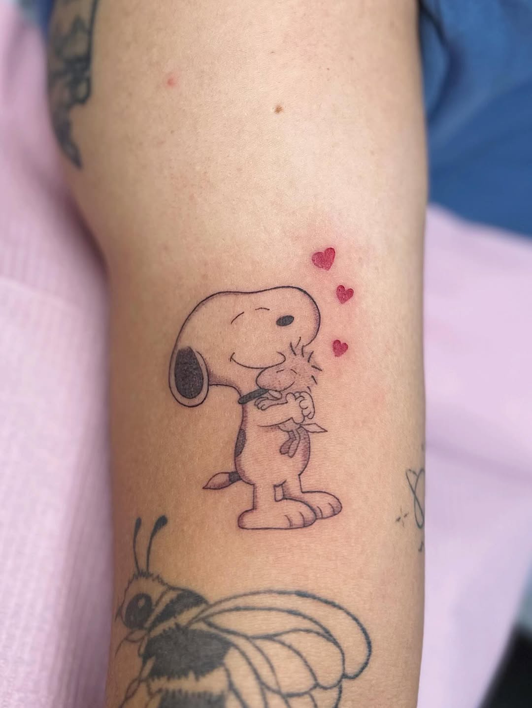 Tattoo by @crybaby.inked.pdx — illustrative, fine_line