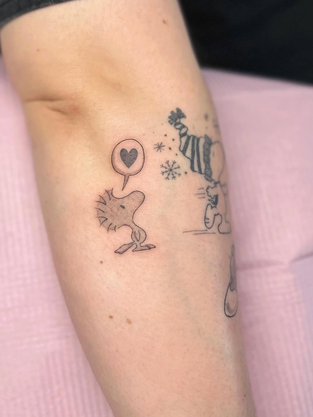 Tattoo by @crybaby.inked.pdx — illustrative, fine_line