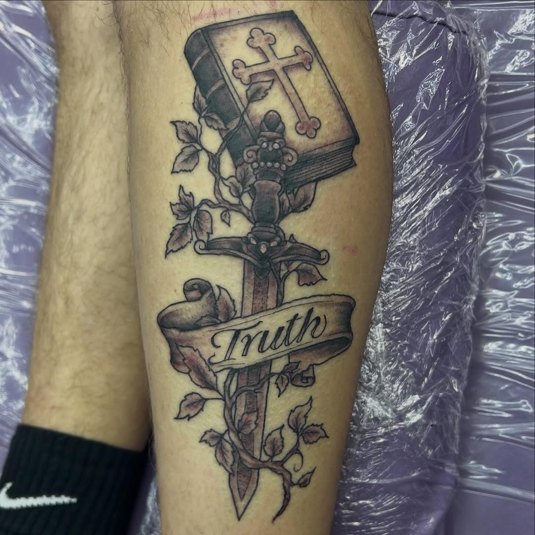 Tattoo by @aaw_tattoos — black_and_grey