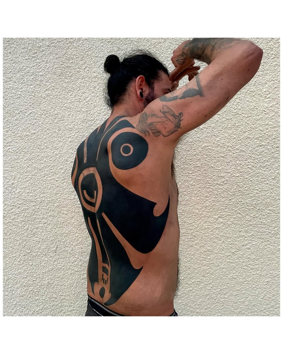 Tattoo by @nate.the.knife — blackwork, geometric