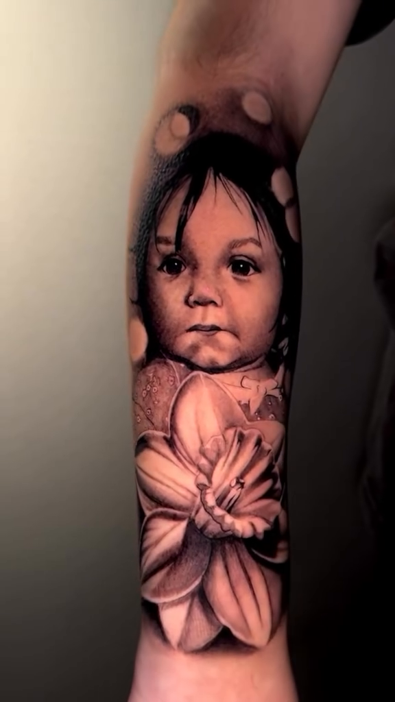 Tattoo by @ink.abby β realism, black_and_grey