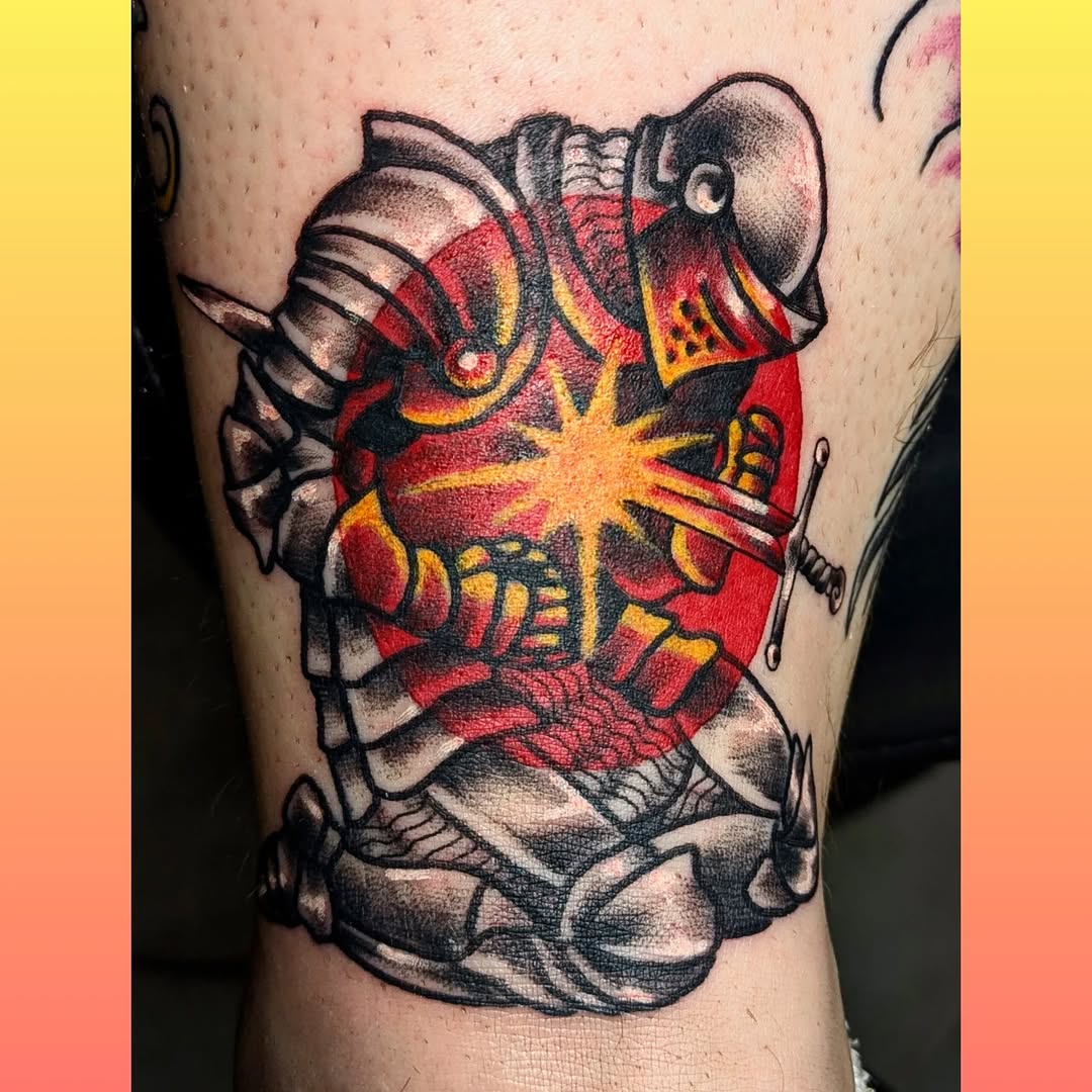 Tattoo by @crappie.tatts — american_traditional, illustrative