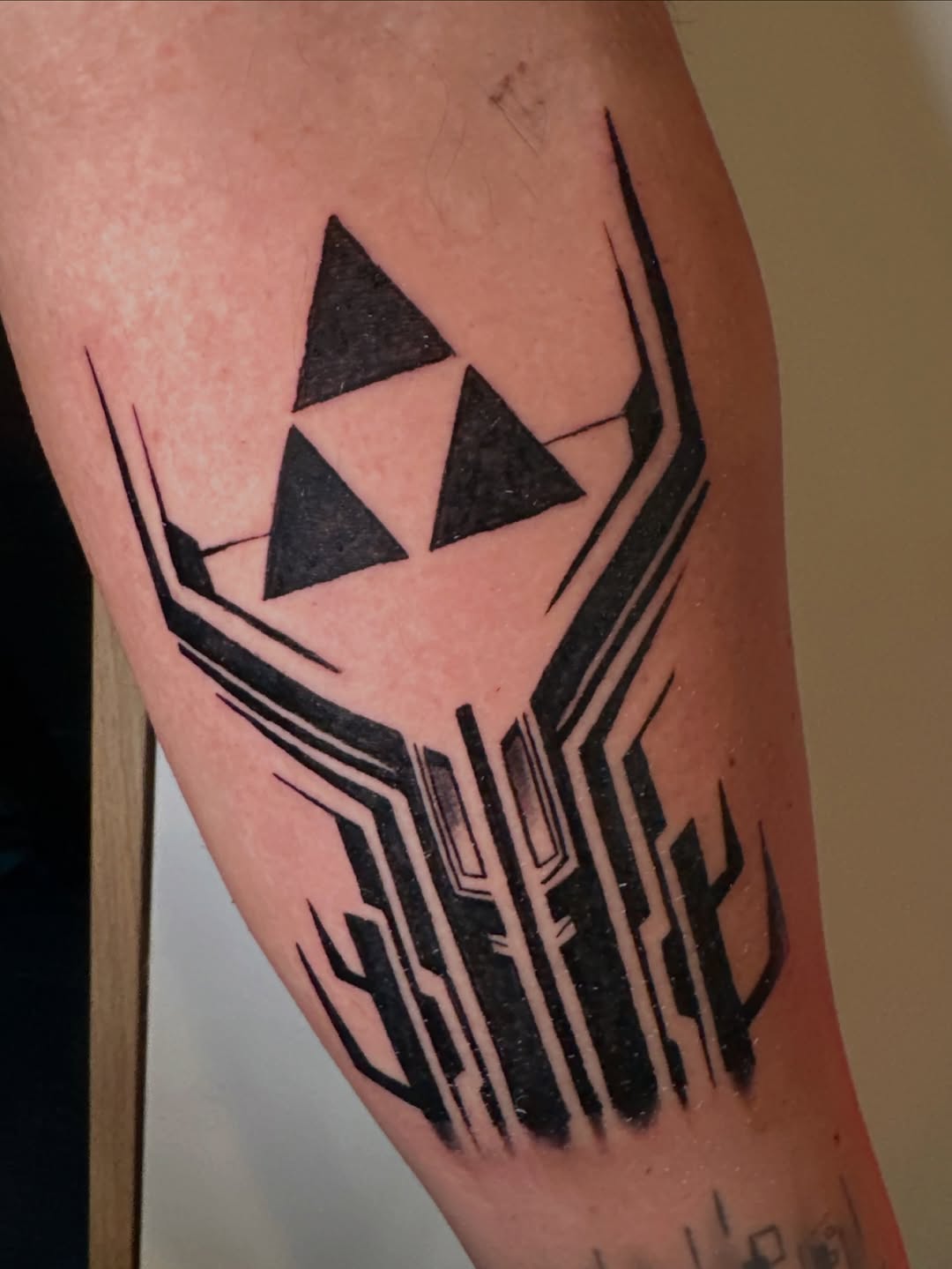 Tattoo by @alexanderhaber — geometric, blackwork