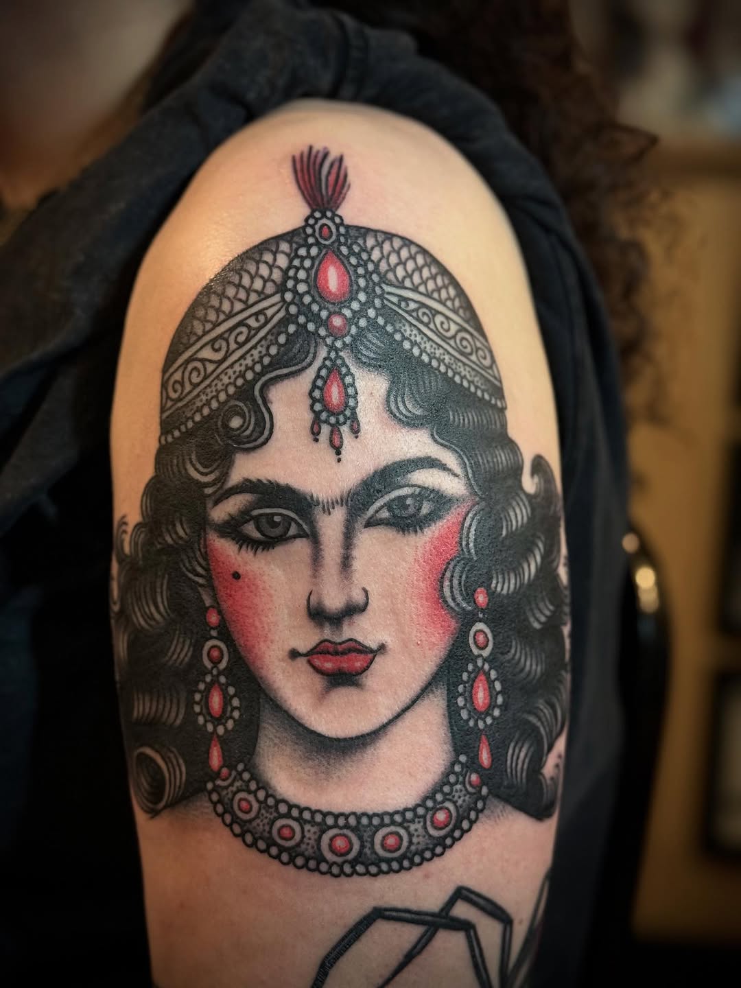 Tattoo by @rosskjones — american_traditional, illustrative