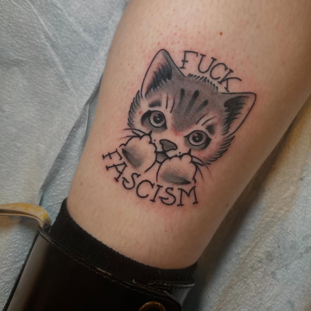 Tattoo by @elliot.liedgren — american_traditional, lettering_script
