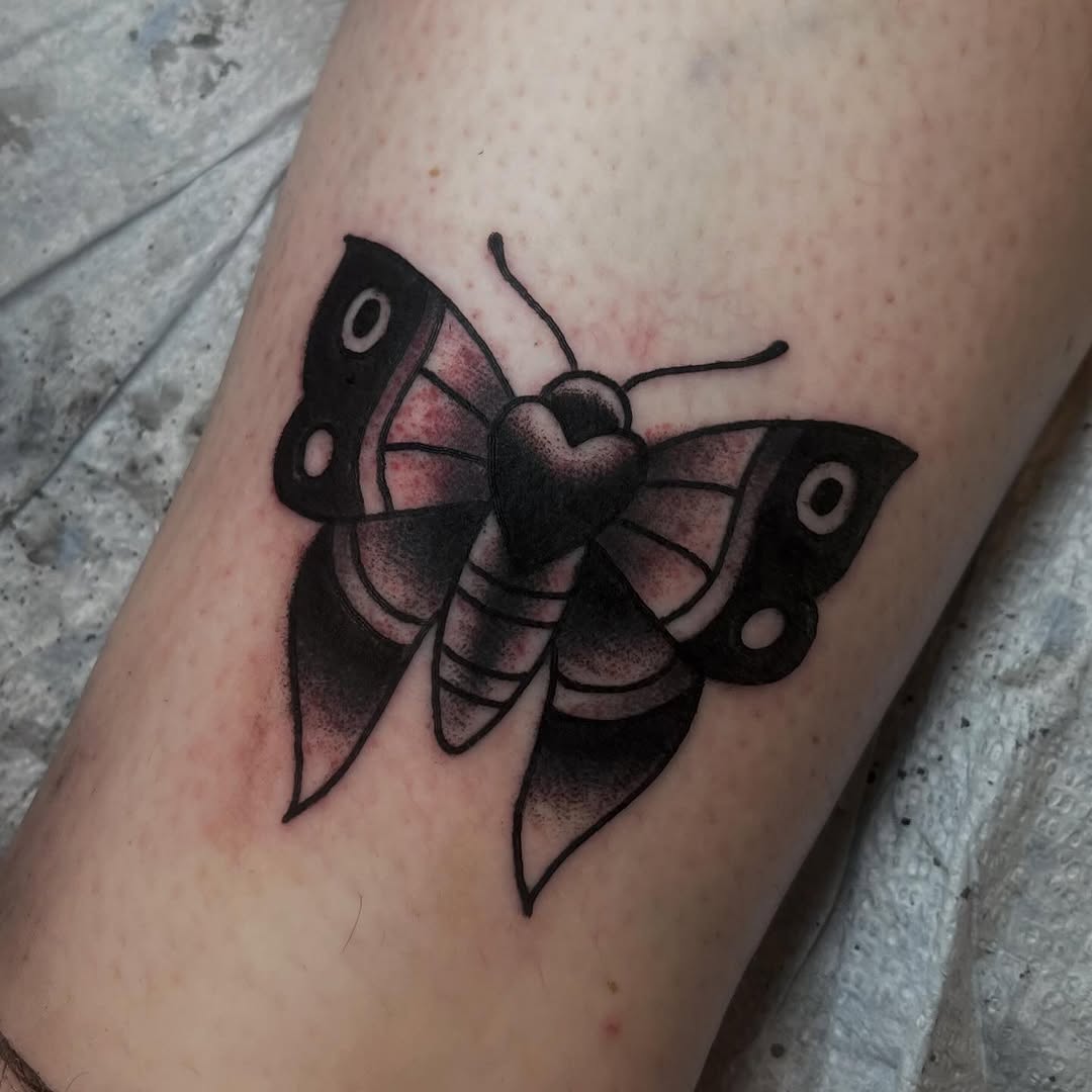 Tattoo by @elliot.liedgren — american_traditional, black_and_grey