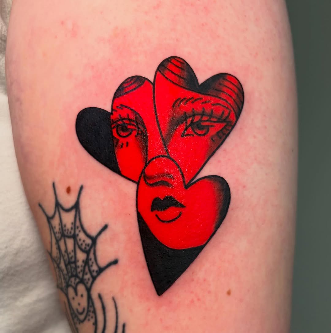 Tattoo by @dream.test.baby — illustrative, new_school