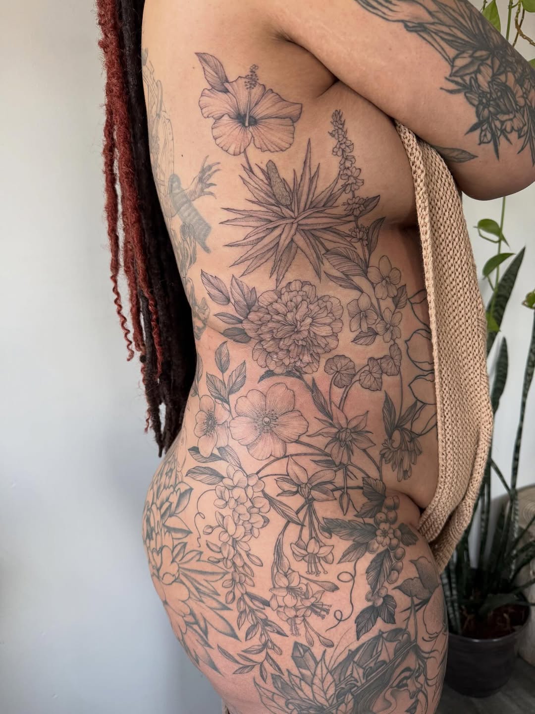 Tattoo by @misskwan — illustrative, black_and_grey
