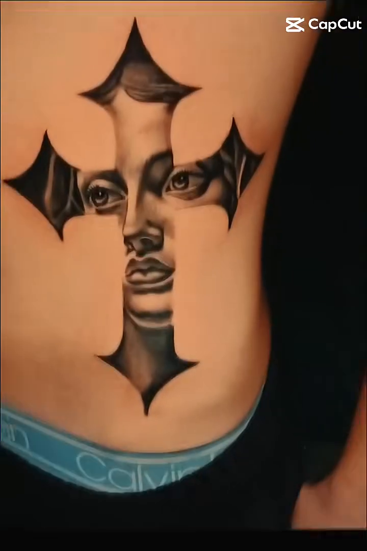 Tattoo by @bigcdotatts — black_and_grey, realism