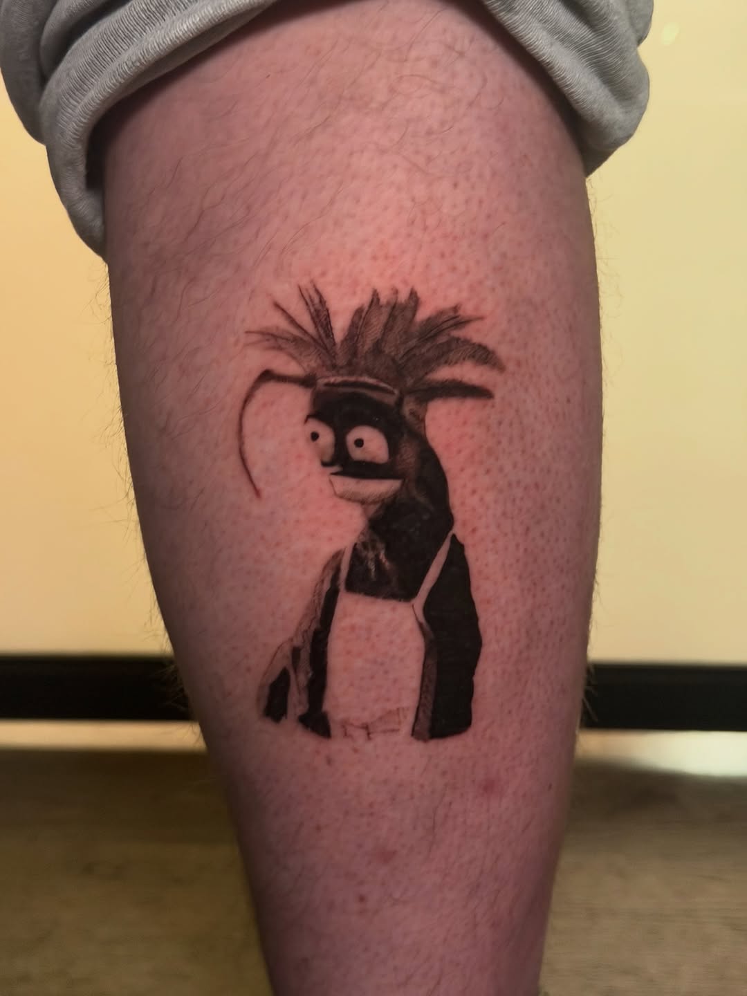 Tattoo by @pokedbylaskie — black_and_grey