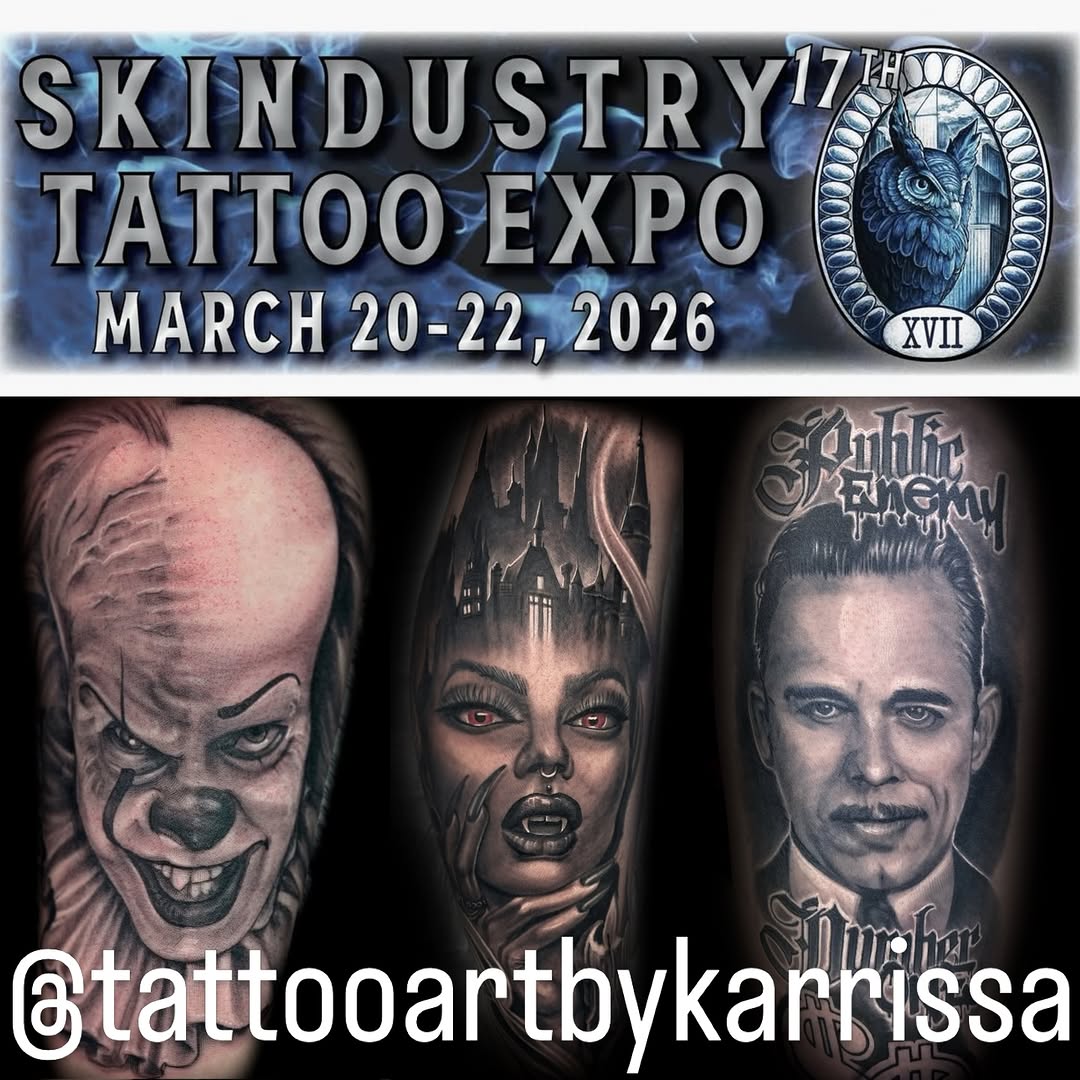 Tattoo by @karrissastitttattoos — realism, black_and_grey