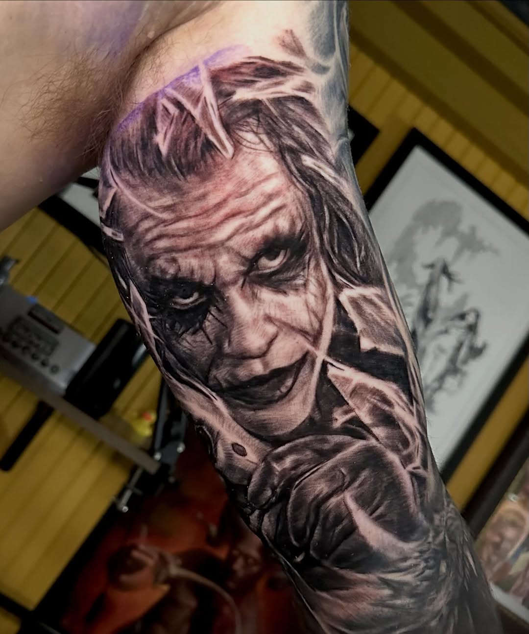 Tattoo by @comfychrisf — realism, dark_realism