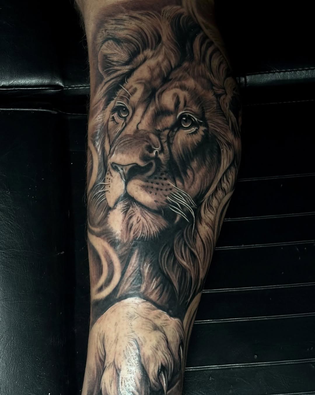 Tattoo by @inkbyjay1 — realism, black_and_grey
