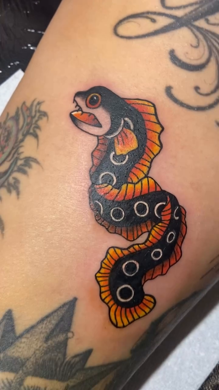 Tattoo by @crabbystabztattoos — american_traditional