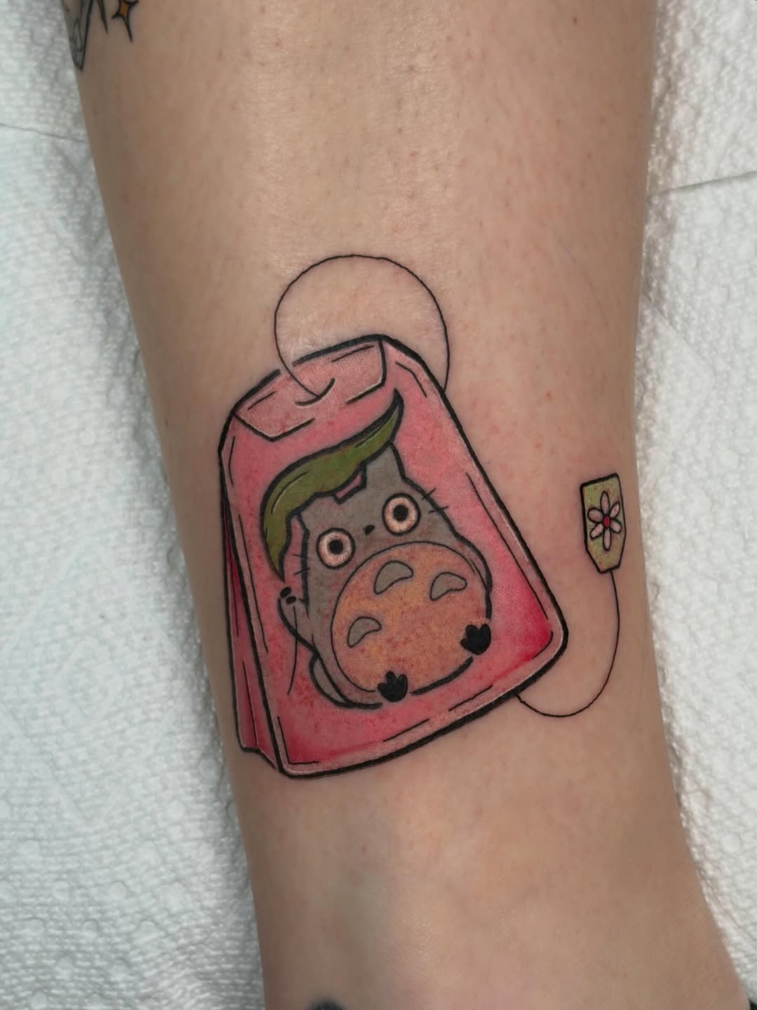 Tattoo by @thekaityfacetattoos — new_school, anime