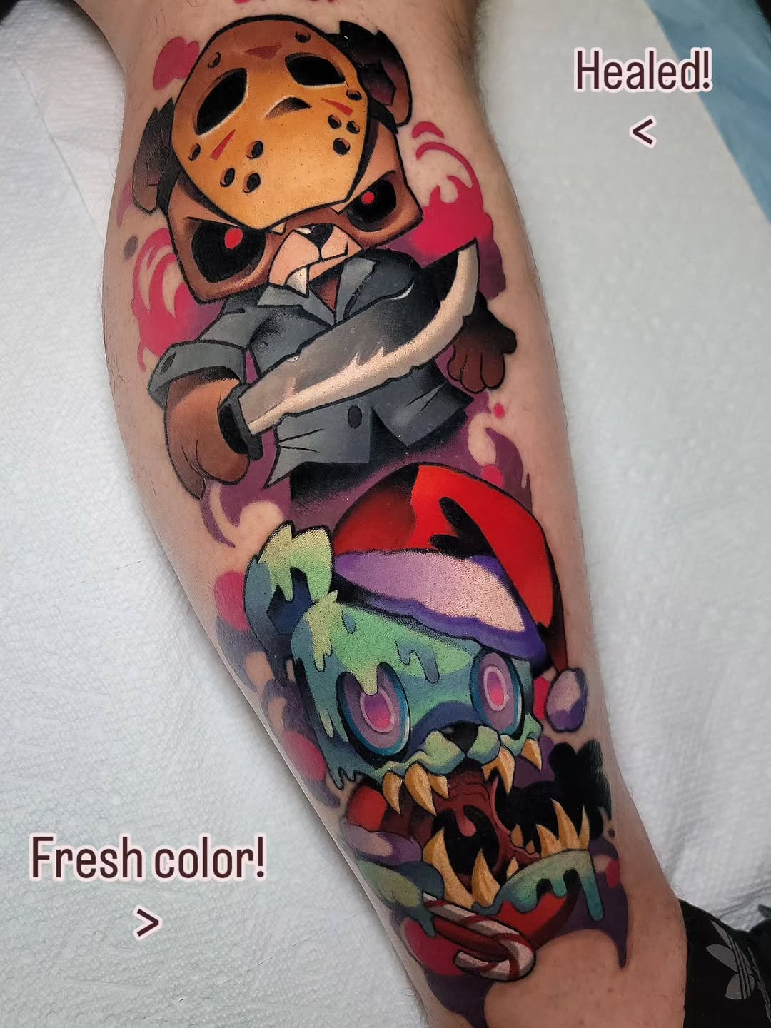 Tattoo by @shaunflinn_tattoos — new_school, anime
