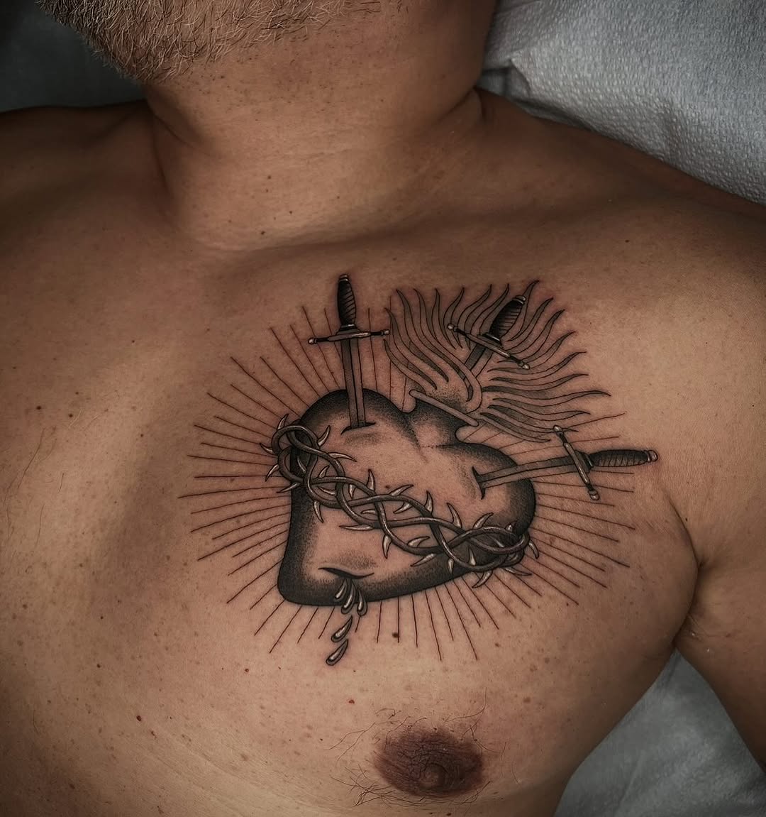 Tattoo by @linahsiaotattoo — black_and_grey, realism