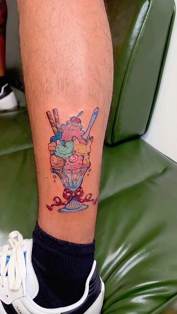 Tattoo by @junibugtat โ new_school