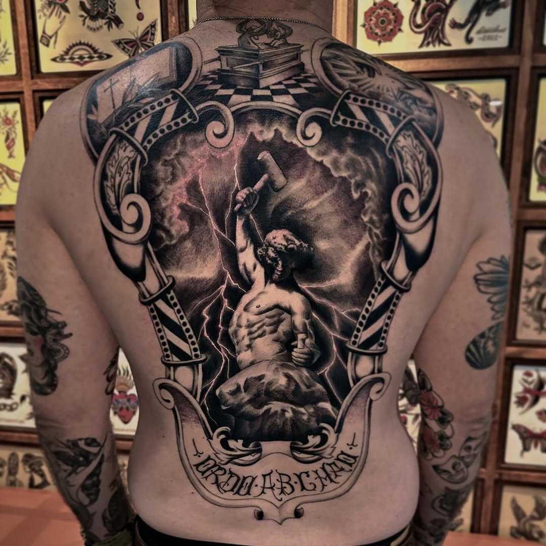 Tattoo by @samavitia — realism, black_and_grey