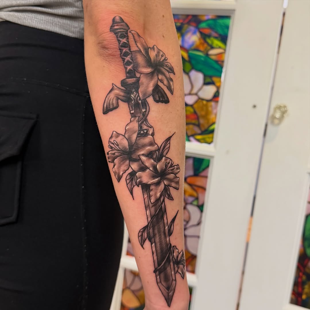 Tattoo by @cody_mooretattoos โ black_and_grey, realism