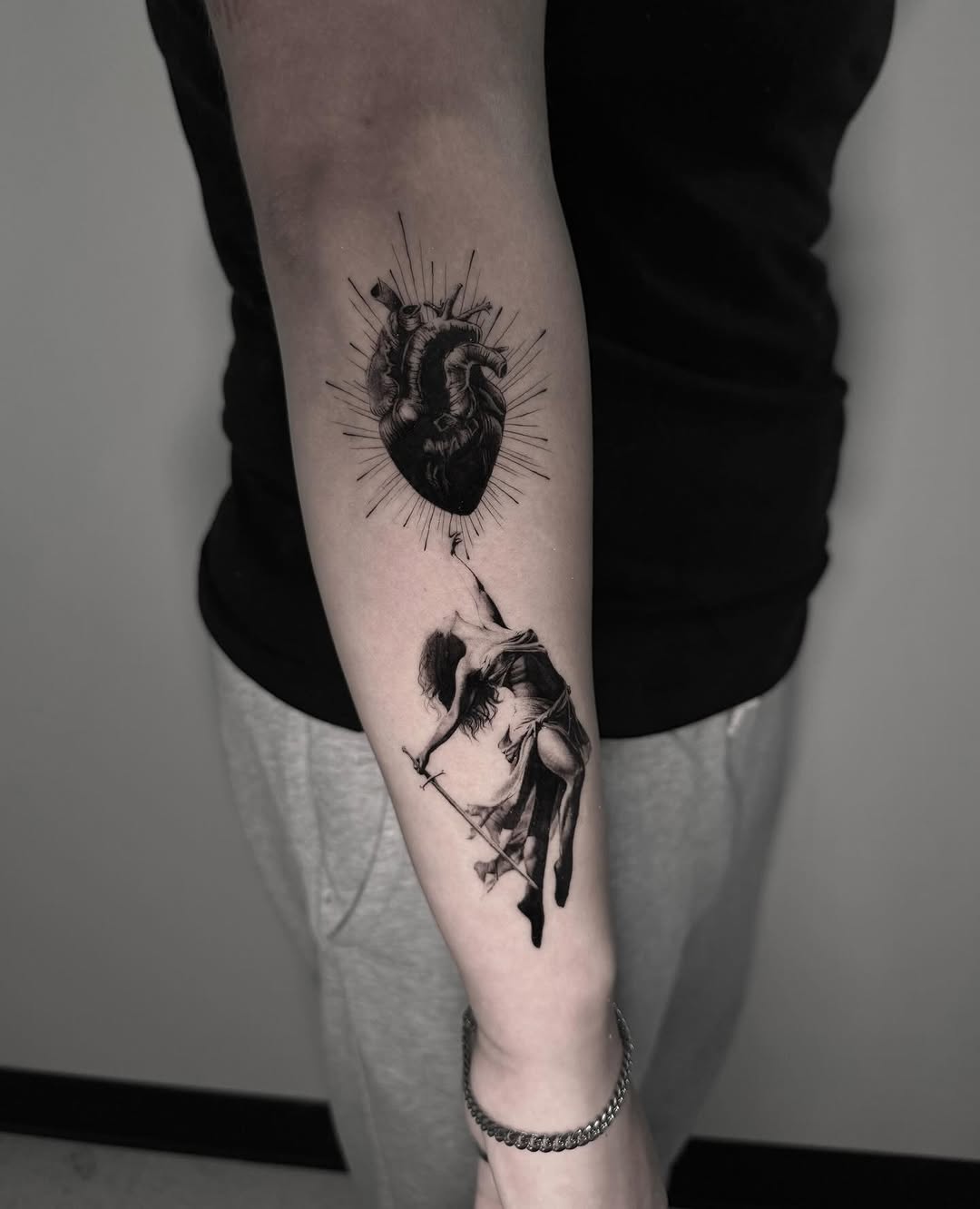 Tattoo by @hellishxtattoos β black_and_grey, realism
