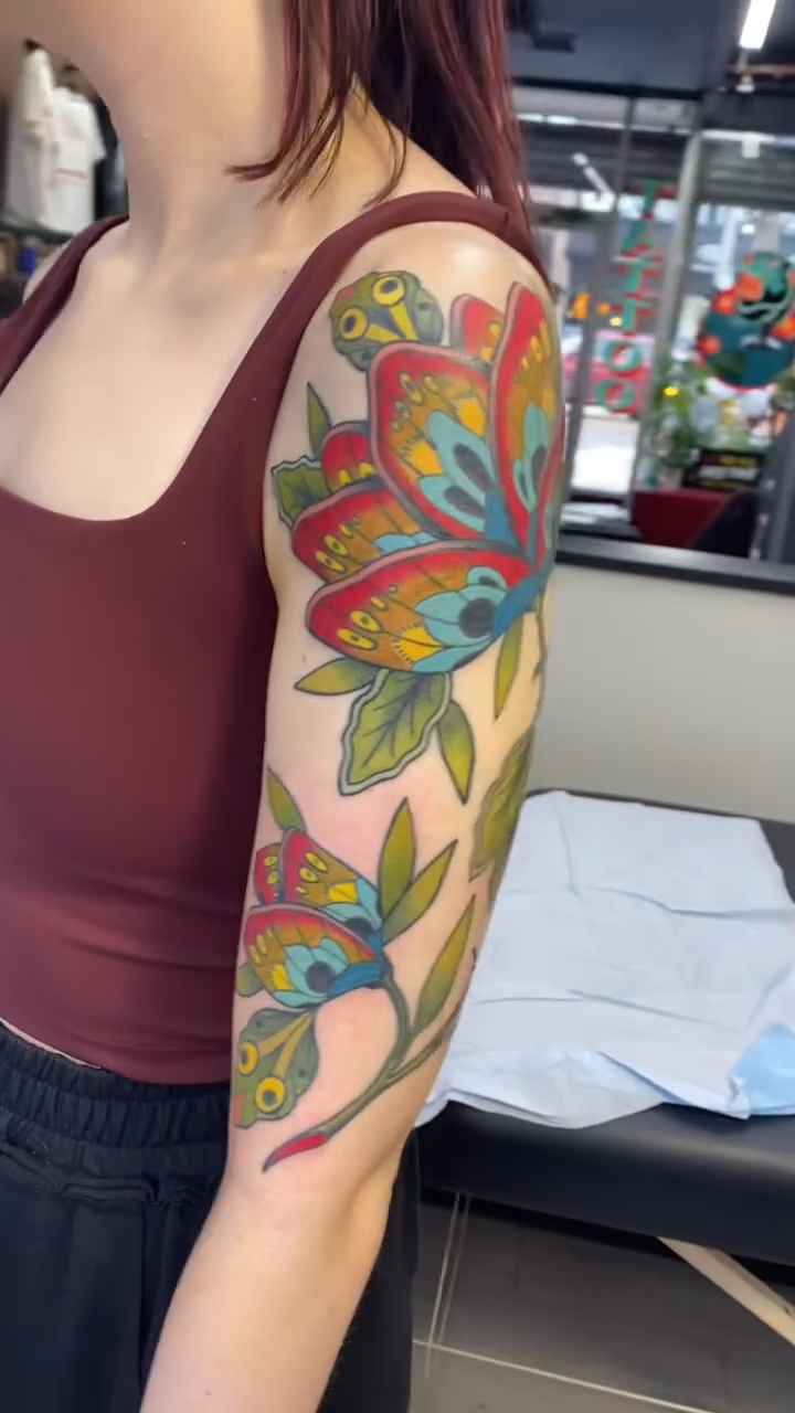 Tattoo by @tattoosbydice — neo_traditional, japanese_irezumi