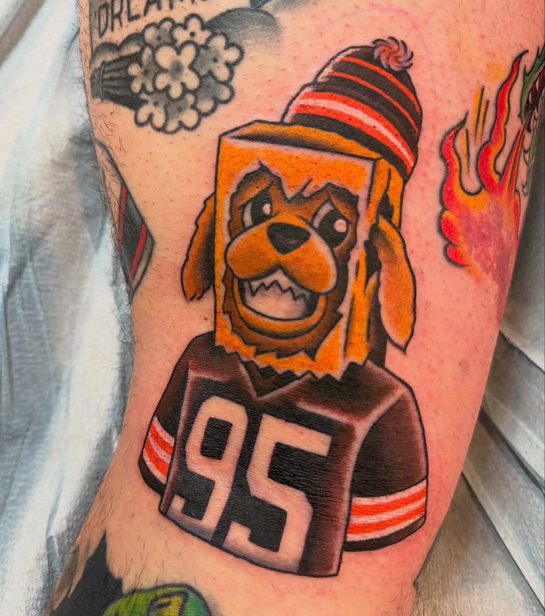 Tattoo by @mattpearl — new_school