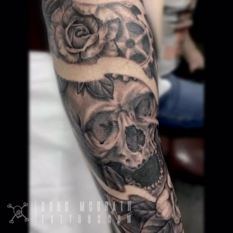 Tattoo by @dougmcgrathtattoos — realism, black_and_grey