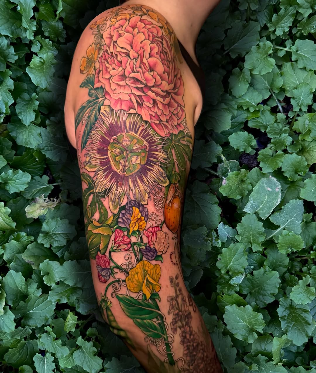 Tattoo by @moggtattoo — realism, botanical