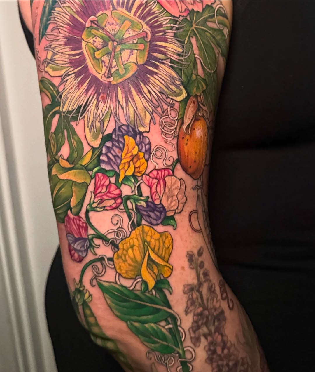Tattoo by @moggtattoo — realism, botanical