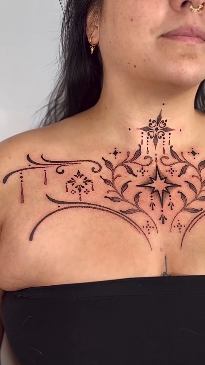 Tattoo by @spiritfleshtattoo — ornamental, fine_line