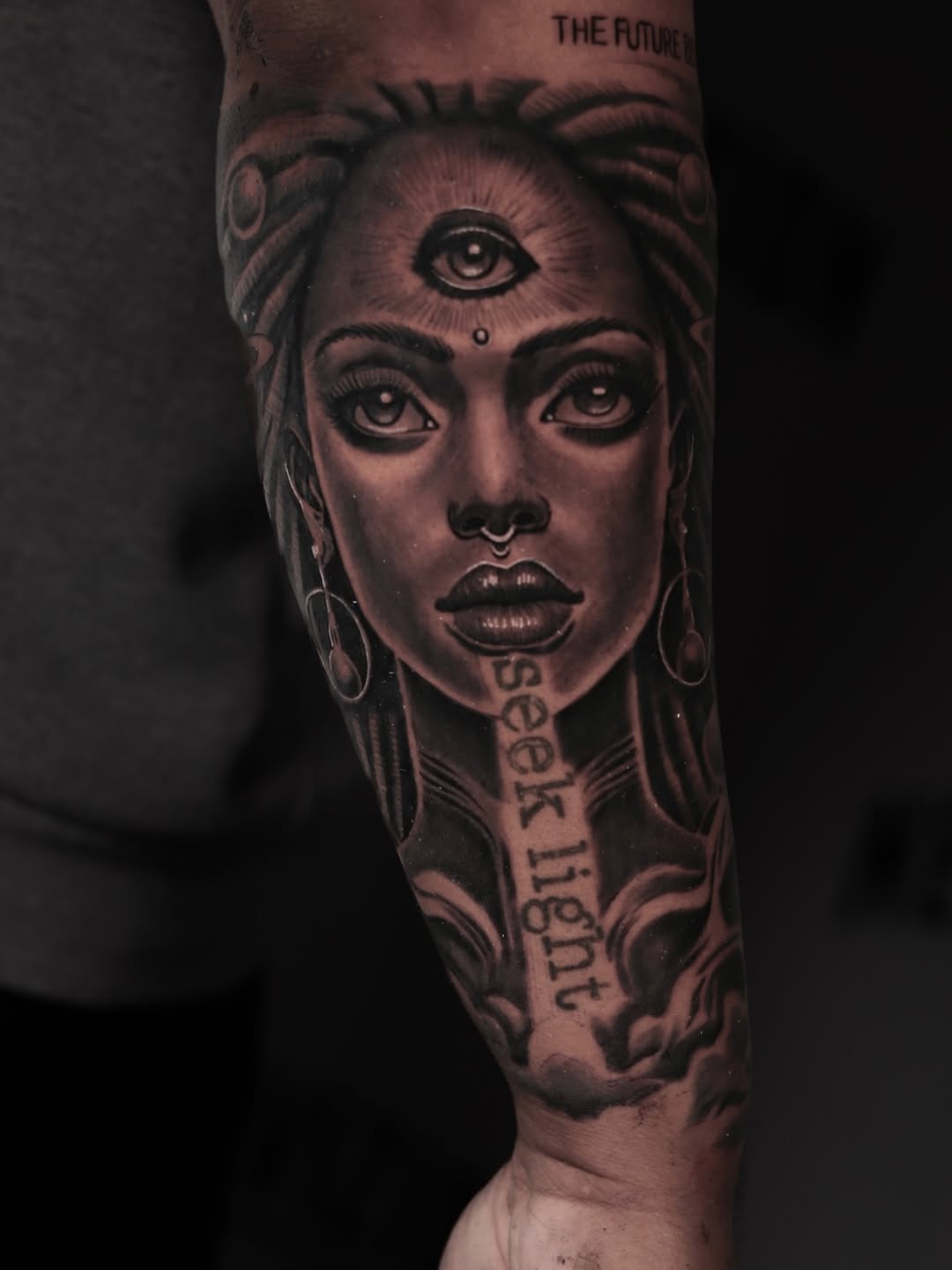 Tattoo by @tattoosbyxavier — black_and_grey, realism